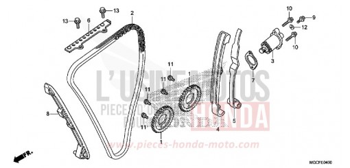 CHAINE A CAMES/TENDEUR CB1100NAK de 2019